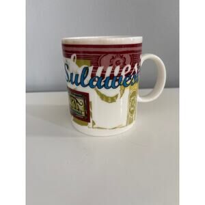 Starbucks Coffee Sulawesi Monkey Tribal Stamp Large Mug Indonesia Tiki